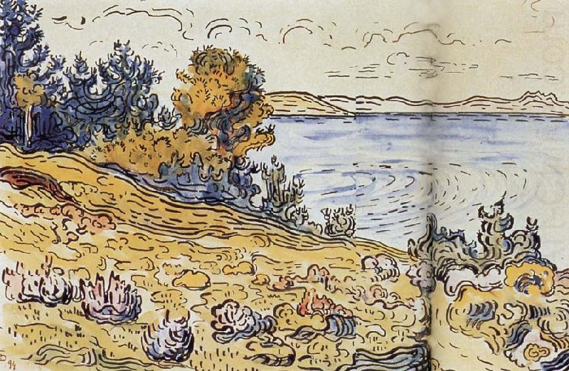 The coastal path, Paul Signac